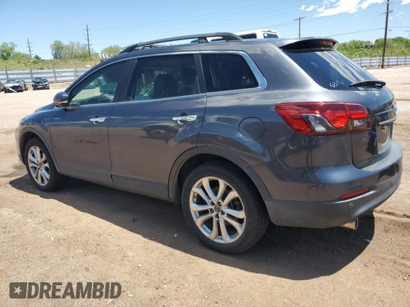 2013 Mazda CX-9 Grand Touring z VIN JM3TB3DV9D0413563, wystawiony jako Copart lot #57911395 z przebiegiem 86 449 mil mil oraz Czysty tytuł • Clean title. Historia ofert i sprzedaży dostępna na DreamBid. Obrazek 2.