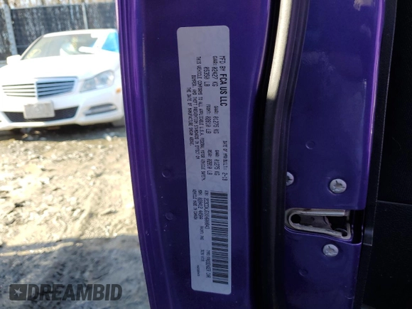 2019 Dodge Charger SXT with VIN 2C3CDXJG1KH600843, listed as a Copart auction lot 43223995 with 48,510 mi miles and Salvage Title. Bid and sale history available at DreamBid. Image 12.