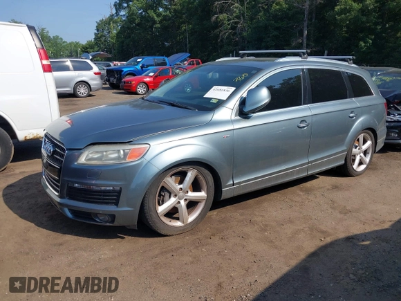 2008 Audi Q7 Premium с VIN WA1EV74L58D028945, выставлен на аукционе IAAI как лот 42681836 с пробегом 156 196 миль миль и . История ставок и продаж доступна на DreamBid. Изображение 2.