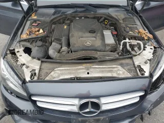 2015 Mercedes-Benz C 300 with VIN 55SWF4JB8FU045146, listed as a Copart auction lot 44591105 with 153,777 mi miles and Salvage Title. Bid and sale history available at carsss.com. Image 11.