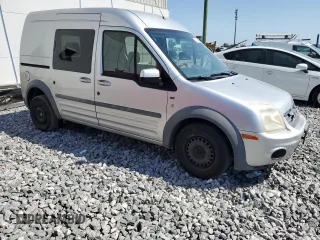 2013 Ford Transit Connect XLT with VIN NM0KS9BN1DT158199, listed as a Copart auction lot 56930665 with 191,534 mi miles and Salvage title. Bid and sale history available at DreamBid. Image 4.