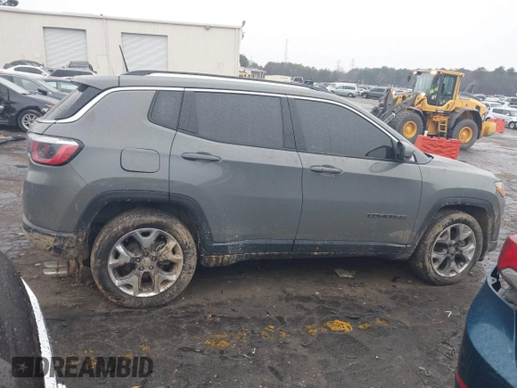 2019 Jeep Compass Limited with VIN 3C4NJCCB8KT793507, listed as a IAAI auction lot 41610732 with 114,794 mi miles. Bid and sale history available at carsss.com. Image 13.