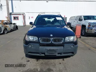 2004 BMW X3 2.5i with VIN WBXPA73444WB26471, listed as a IAAI auction lot 41702540 with 161,894 mi miles. Bid and sale history available at carsss.com. Image 12.