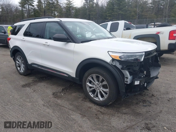 2022 Ford Explorer XLT with VIN 1FMSK8DH9NGA82810, listed as a IAAI auction lot 41868008 with 37,832 mi miles and . Bid and sale history available at DreamBid. Image 1.