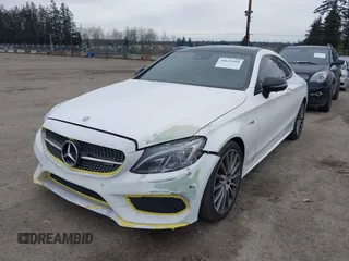 2017 Mercedes-Benz C 43 AMG with VIN WDDWJ6EB5HF489885, listed as a IAAI auction lot 41622994 with 77,547 mi miles and . Bid and sale history available at carsss.com. Image 17.