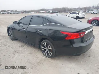 2016 Nissan Maxima SV with VIN 1N4AA6AP1GC403192, listed as a IAAI auction lot 41791112 with 153,633 mi miles and . Bid and sale history available at carsss.com. Image 3.