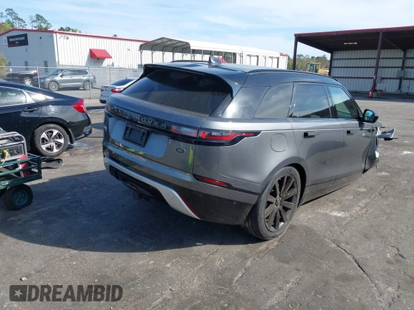 2019 Land Rover Range Rover Velar R-Dynamic SE z VIN SALYL2EXXKA210087, wystawiony jako IAAI lot #41801144 z przebiegiem 52 758 mil mil oraz . Historia ofert i sprzedaży dostępna na DreamBid. Obrazek 4.