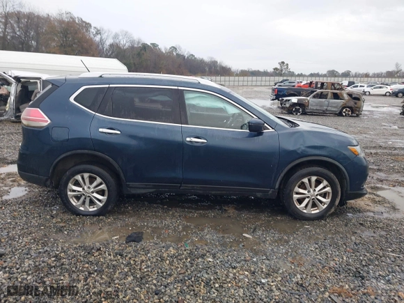 2016 Nissan Rogue S with VIN JN8AT2MV1GW150966, listed as a IAAI auction lot 41440102 with 155,068 mi miles. Bid and sale history available at carsss.com. Image 13.