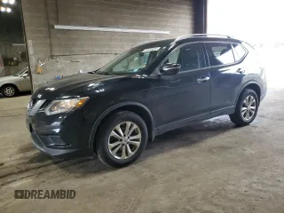 2015 Nissan Rogue SL with VIN 5N1AT2MV0FC818599, listed as a Copart auction lot 54659605 with 143,877 mi miles and Salvage Title. Bid and sale history available at carsss.com. Image 1.