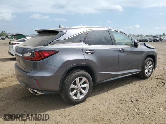 2016 Lexus RX 350 with VIN 2T2BZMCAXGC030046, listed as a Copart auction lot 56946845 with 64,529 mi miles and Salvage title. Bid and sale history available at DreamBid. Image 3.