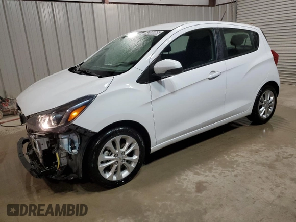 2022 Chevrolet Spark 1LT with VIN KL8CD6SA8NC012647, listed as a Copart auction lot 54300065 with 51,504 mi miles and Clean Title. Bid and sale history available at carsss.com. Image 1.
