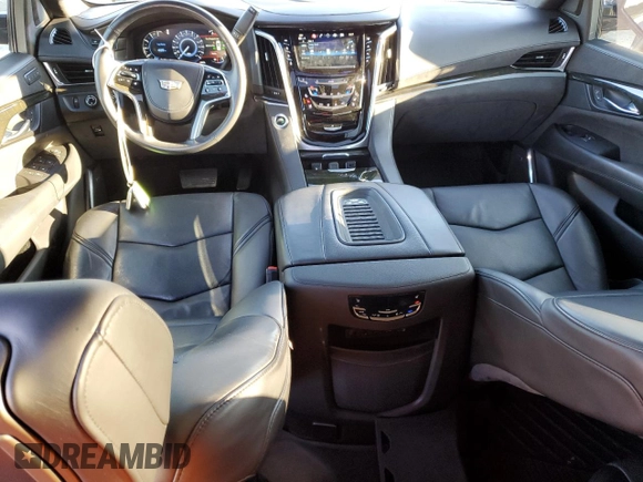 2019 Cadillac Escalade ESV Platinum with VIN 1GYS4KKJ4KR296244, listed as a Copart auction lot 45375865 with 55,746 mi miles and Salvage title. Bid and sale history available at DreamBid. Image 8.