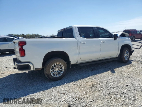 2023 Chevrolet Silverado 1500 LT z VIN 2GCUDDED4P1117118, wystawiony jako Copart lot #49965375 z przebiegiem 61 228 mil mil oraz Szkoda całkowita • Salvage title. Historia ofert i sprzedaży dostępna na DreamBid. Obrazek 3.