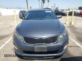 2015 Kia Optima LX with VIN KNAGM4A76F5605252, listed as a Copart auction lot 56244045 with 143,287 mi miles and Salvage title. Bid and sale history available at DreamBid. Image 5.