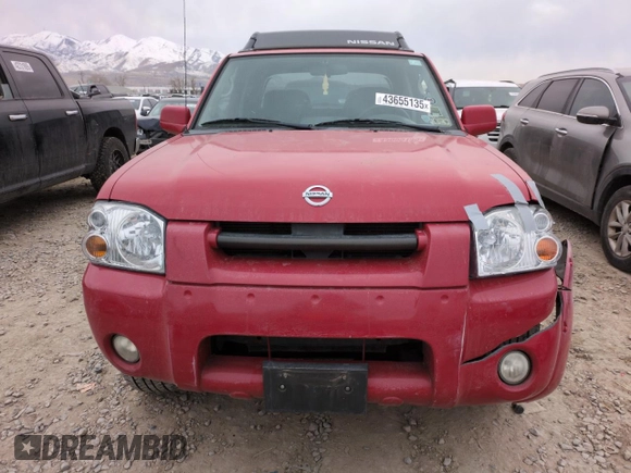 2004 Nissan Frontier SC with VIN 1N6MD29YX4C403429, listed as a Copart auction lot 43655135 with 105,282 mi miles and Salvage title. Bid and sale history available at DreamBid. Image 5.