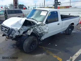 2005 Ford Ranger XL with VIN 1FTYR10U95PA65011, listed as a IAAI auction lot 41777534 with 1 mi miles. Bid and sale history available at carsss.com. Image 2.