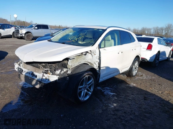 2016 Lincoln MKC Reserve with VIN 5LMTJ3DH9GUJ21388, listed as a IAAI auction lot 41248130 with 106,258 mi miles and . Bid and sale history available at DreamBid. Image 2.