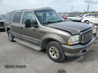 2003 Ford Excursion Limited z VIN 1FMNU42S43EA92152, wystawiony jako Copart lot #50236585 z przebiegiem 83 044 mil mil oraz Szkoda całkowita • Salvage title. Historia ofert i sprzedaży dostępna na DreamBid. Obrazek 4.