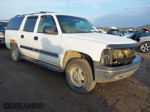 2002 Chevrolet Suburban LS with VIN 3GNEC16Z82G353245, listed as a IAAI auction lot 41220885 with 1 mi miles. Bid and sale history available at carsss.com. Image 1.