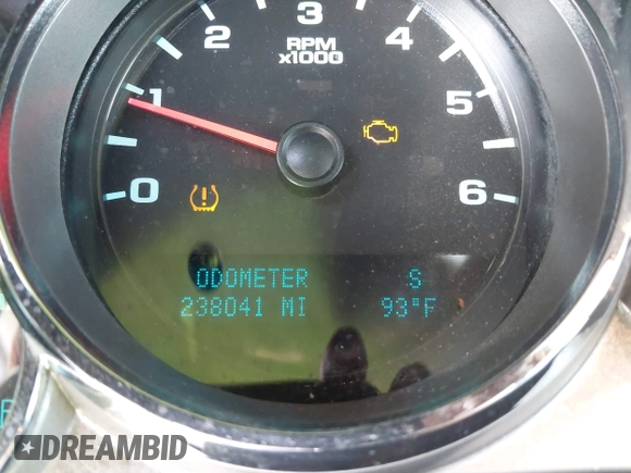 2013 Chevrolet Silverado 2500HD LT with VIN 1GC1CXCG6DF122202, listed as a IAAI auction lot 41990802 with 238,041 mi miles. Bid and sale history available at carsss.com. Image 7.