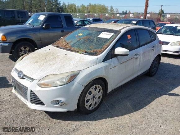 2012 Ford Focus SE with VIN 1FAHP3K23CL251716, listed as a IAAI auction lot 42036099 with 119,600 mi miles. Bid and sale history available at carsss.com. Image 2.