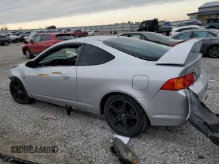 2002 Acura RSX Type S with VIN JH4DC53032C020373, listed as a Copart auction lot 82882664 with 0 mi miles and Clean Title. Bid and sale history available at carsss.com. Image 2.