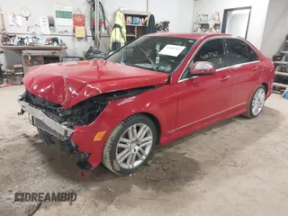 2009 Mercedes-Benz C-Class 3.0L Sport with VIN WDDGF81X59F330658, listed as a IAAI auction lot 41107362 with 97,539 mi miles. Bid and sale history available at carsss.com. Image 2.