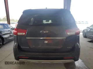 2017 Kia Sedona SX-L with VIN KNDME5C17H6327833, listed as a Copart auction lot 50885245 with 21,967 mi miles and Salvage Title. Bid and sale history available at carsss.com. Image 6.