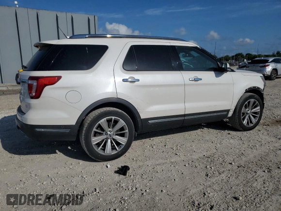 2018 Ford Explorer Limited z VIN 1FM5K7F83JGC39438, wystawiony jako Copart lot #64016245 z przebiegiem 103 898 mil mil oraz Szkoda całkowita • Salvage title. Historia ofert i sprzedaży dostępna na DreamBid. Obrazek 3.