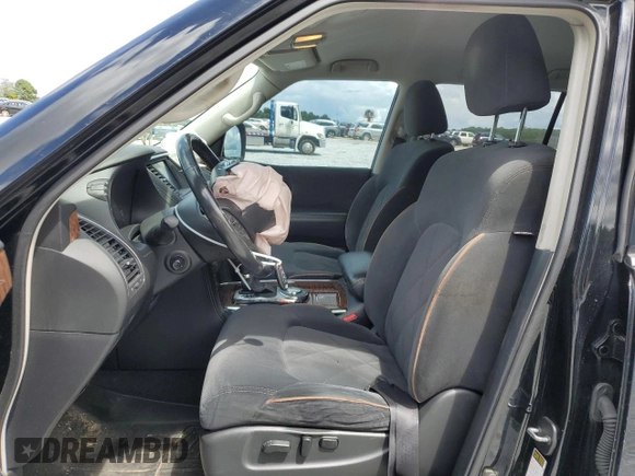 2018 Nissan Armada SV with VIN JN8AY2ND0J9052654, listed as a Copart auction lot 64750694 with 160,102 mi miles and Salvage Title. Bid and sale history available at carsss.com. Image 7.