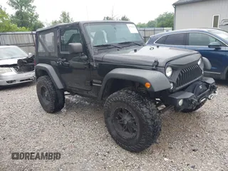 2015 Jeep Wrangler Willys Wheeler with VIN 1C4AJWAG8FL759566, listed as a IAAI auction lot 42716154 with 95,744 mi miles and . Bid and sale history available at DreamBid. Image 1.