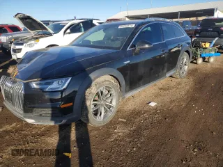 2018 Audi A4 allroad Premium Plus with VIN WA18NAF42JA205698, listed as a Copart auction lot 82285514 with 87,588 mi miles and Salvage Title. Bid and sale history available at carsss.com. Image 1.