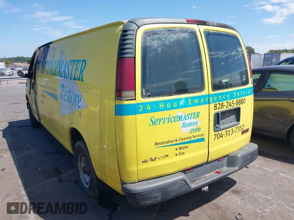 2001 GMC Savana z VIN 1GTHG39R011142555, wystawiony jako IAAI lot #40275527 z przebiegiem Nie podano mil oraz . Historia ofert i sprzedaży dostępna na DreamBid. Obrazek 3.