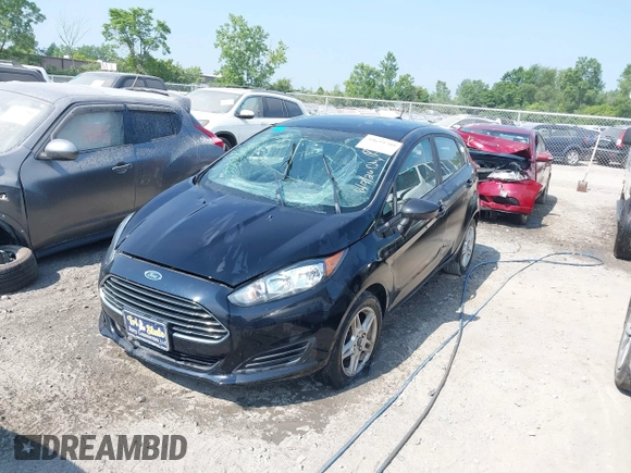 2019 Ford Fiesta SE with VIN 3FADP4EJ5KM113535, listed as a IAAI auction lot 39659709 with 100,730 mi miles. Bid and sale history available at carsss.com. Image 2.