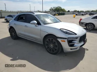 2017 Porsche Macan GTS with VIN WP1AG2A50HLB53198, listed as a Copart auction lot 49955915 with 47,987 mi miles and Salvage Title. Bid and sale history available at DreamBid. Image 4.