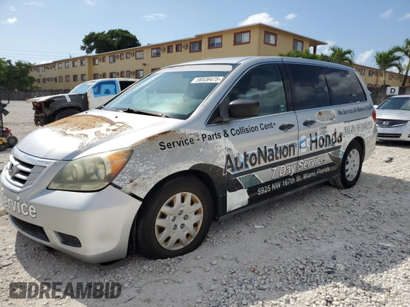 2010 Honda Odyssey LX с VIN 5FNRL3H23AB034216, выставлен на аукционе Copart как лот 58536475 с пробегом 169 920 миль миль и Чистый • Clean title. История ставок и продаж доступна на DreamBid. Изображение 1.