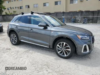 2023 Audi Q5 S line Premium Plus with VIN WA1EAAFY5P2028438, listed as a Copart auction lot 53194624 with 9,668 mi miles and Salvage Title. Bid and sale history available at carsss.com. Image 4.