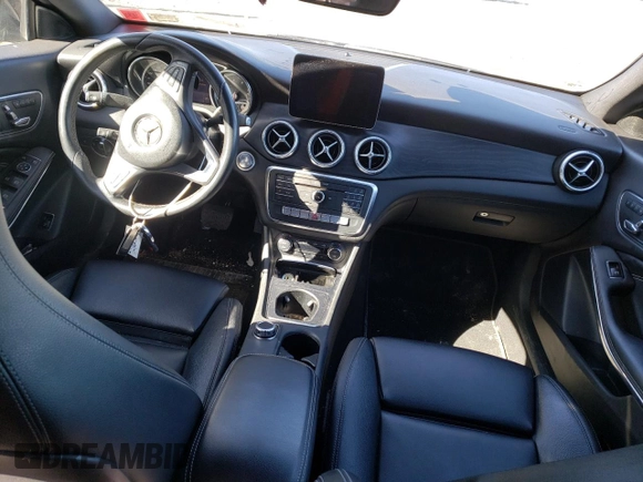2018 Mercedes-Benz CLA 250 with VIN WDDSJ4GB9JN569279, listed as a Copart auction lot 43084154 with 43,926 mi miles and . Bid and sale history available at DreamBid. Image 8.