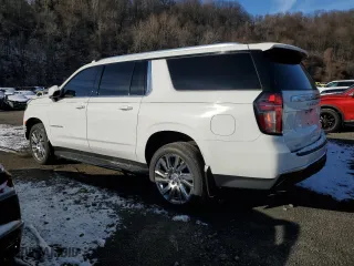 2021 Chevrolet Suburban LT with VIN 1GNSKCKD4MR401404, listed as a Copart auction lot 86254504 with 79,317 mi miles and Salvage Title. Bid and sale history available at carsss.com. Image 2.