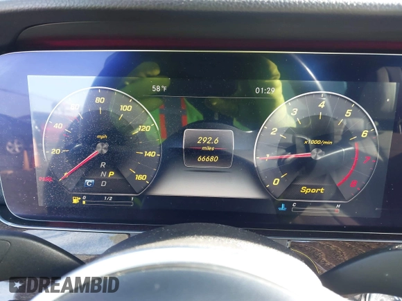 2019 Mercedes-Benz E 300 with VIN WDDZF4KB6KA570745, listed as a IAAI auction lot 40965933 with 66,680 mi miles and . Bid and sale history available at DreamBid. Image 7.