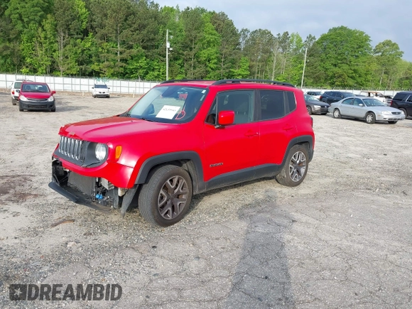 2015 Jeep Renegade Latitude with VIN ZACCJABT0FPB62548, listed as a IAAI auction lot 42139945 with 115,359 mi miles. Bid and sale history available at carsss.com. Image 18.