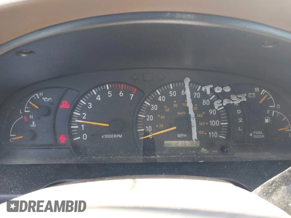 2004 Toyota Tundra Limited with VIN 5TBET38174S459811, listed as a IAAI auction lot 41924352 with 275,782 mi miles and . Bid and sale history available at DreamBid. Image 7.