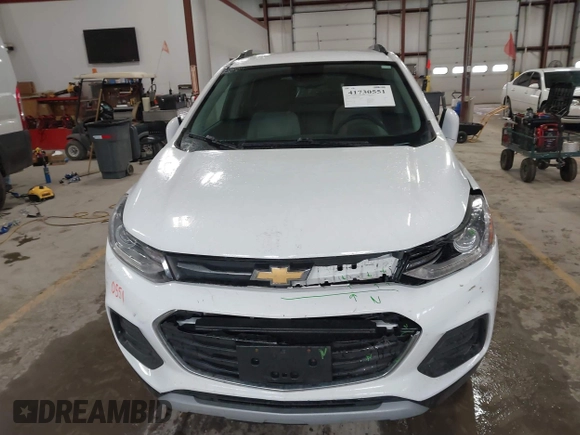 2017 Chevrolet Trax LT with VIN 3GNCJPSB8HL140918, listed as a IAAI auction lot 41730551 with 114,220 mi miles and . Bid and sale history available at carsss.com. Image 12.