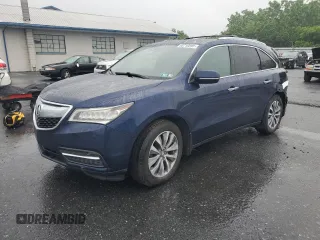 2015 Acura MDX Technology with VIN 5FRYD4H43FB002890, listed as a Copart auction lot 60710895 with 148,598 mi miles and Salvage title. Bid and sale history available at DreamBid. Image 1.