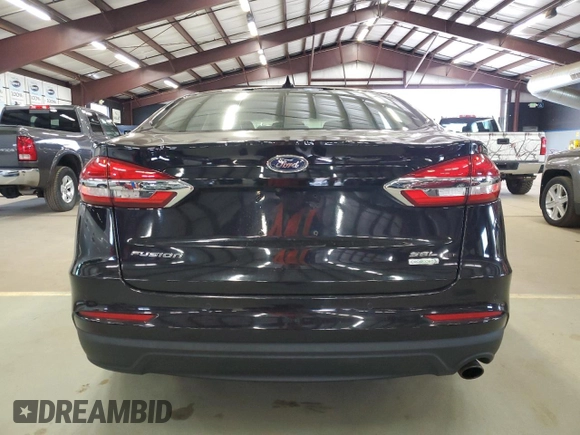 2019 Ford Fusion SEL with VIN 3FA6P0CD3KR145241, listed as a Copart auction lot 54195395 with 114,371 mi miles and Clean Title. Bid and sale history available at carsss.com. Image 6.