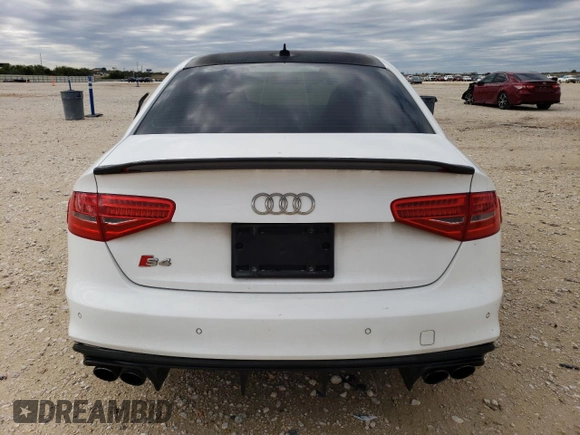 2013 Audi S4 Premium Plus with VIN WAUBGAFL3DA183161, listed as a Copart auction lot 78975384 with 142,254 mi miles and Salvage Title. Bid and sale history available at DreamBid. Image 6.