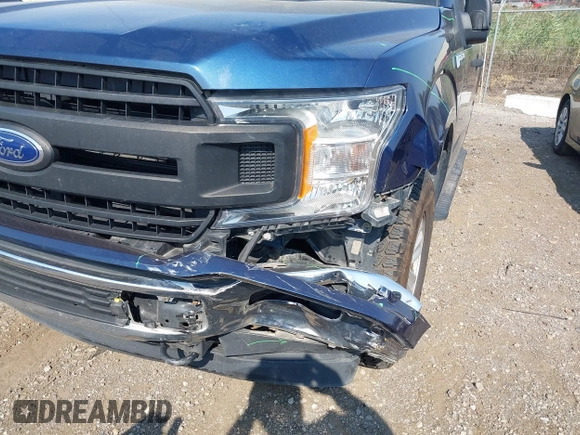 2019 Ford F-150 XL with VIN 1FTEX1EB9KKC09133, listed as a IAAI auction lot 40319582 with 151,728 mi miles. Bid and sale history available at carsss.com. Image 6.