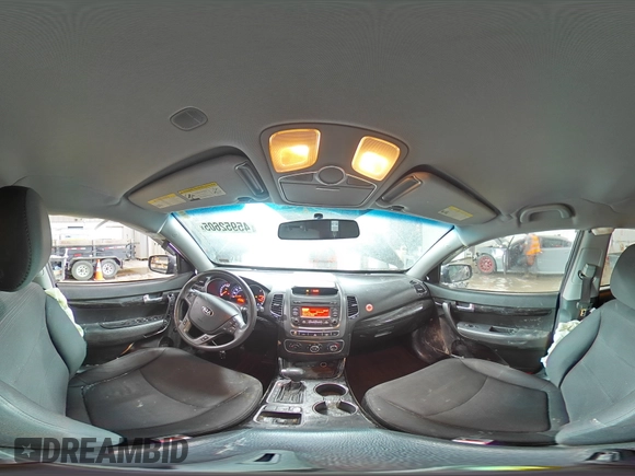 2014 Kia Sorento LX with VIN 5XYKTDA73EG427077, listed as a Copart auction lot 45952605 with 121,234 mi miles and Salvage Title. Bid and sale history available at carsss.com. Image 16.