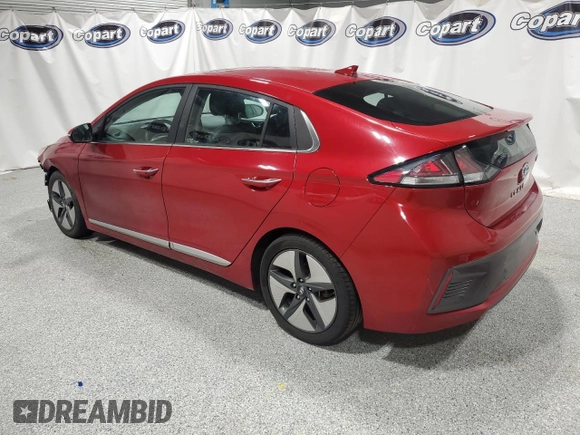 2021 Hyundai Ioniq Limited with VIN KMHC05LC2MU254836, listed as a Copart auction lot 64409905 with 113,209 mi miles and Clean title. Bid and sale history available at DreamBid. Image 2.