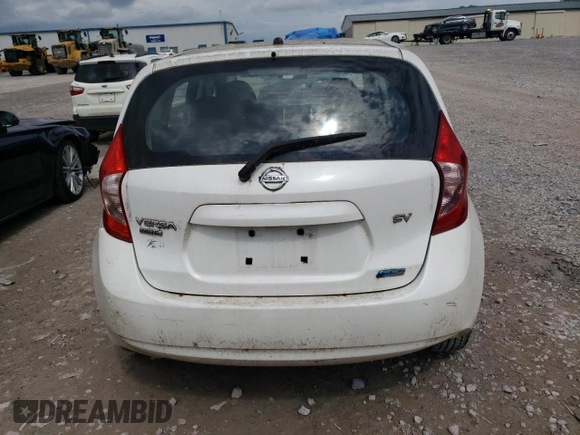2014 Nissan Note SV with VIN 3N1CE2CP0EL390937, listed as a Copart auction lot 54212045 with 163,672 mi miles and Salvage Title. Bid and sale history available at DreamBid. Image 6.